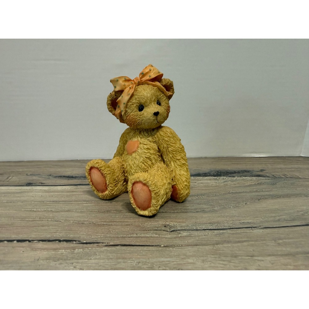 Vintage 1991 Karen Best Buddy Teddy Bear Figurine Resin 950432 P.H. Collectible